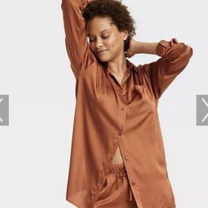 Target Women's Black Pajama Top